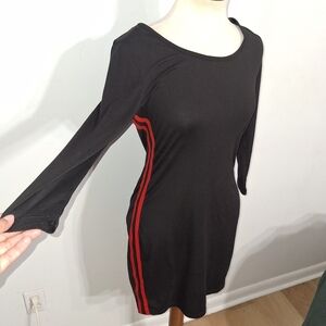 LU❤️NYC- Black Dress W Red Accents- W Sz Medium